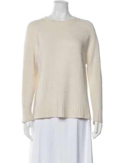 Pre-owned Joseph Cashmere Crew Neck Sweater In Neutrals