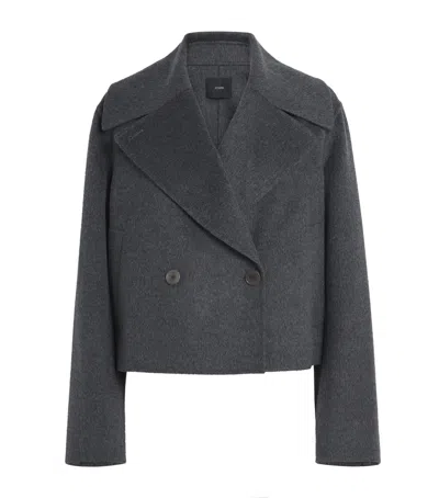 Joseph Cashmere Delano Coat In Gray