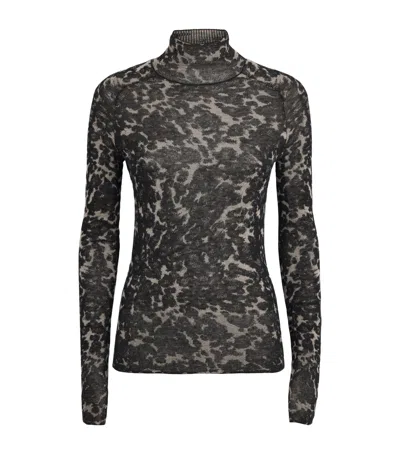 Joseph Cashmere Jacquard Cashair Yasmin Sweater