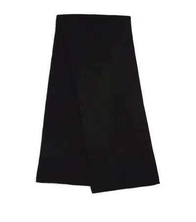 Joseph Cashmere Lightweight Scarf In Black