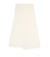 Joseph Cashmere Lightweight Scarf In Ivory