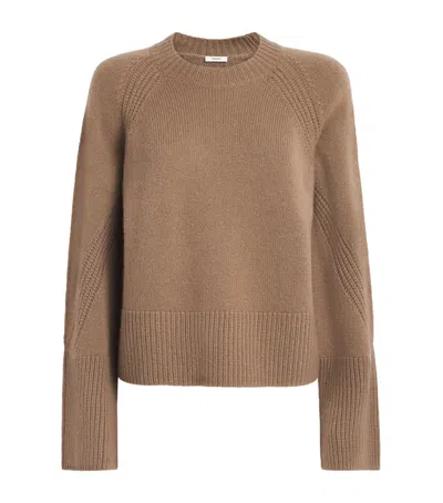 Joseph Cashmere Maple Sweater In Brown