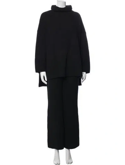 Pre-owned Joseph Cashmere Pant Set In Black