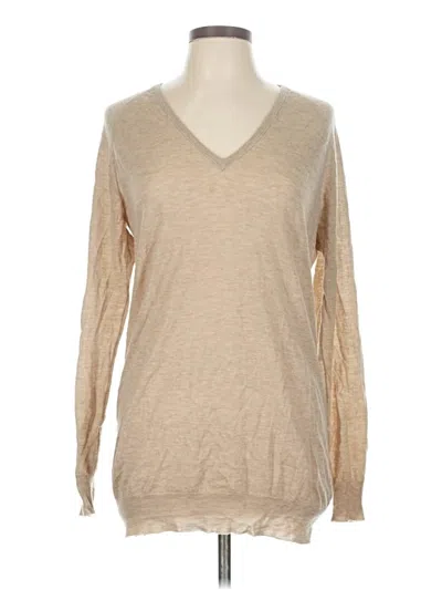 Pre-owned Joseph Cashmere Pullover Sweater In Brown