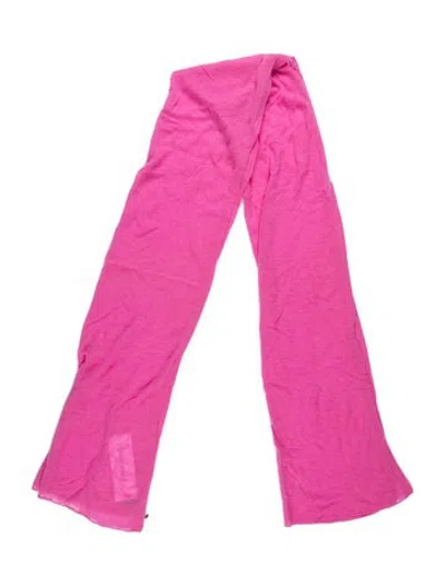 Pre-owned Joseph Cashmere Scarf In Pink