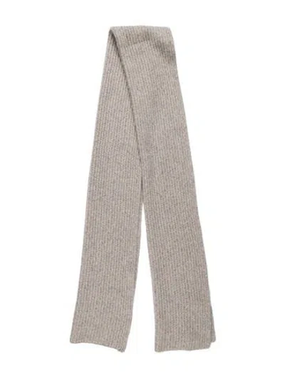 Pre-owned Joseph Cashmere Striped Scarf In Neutrals