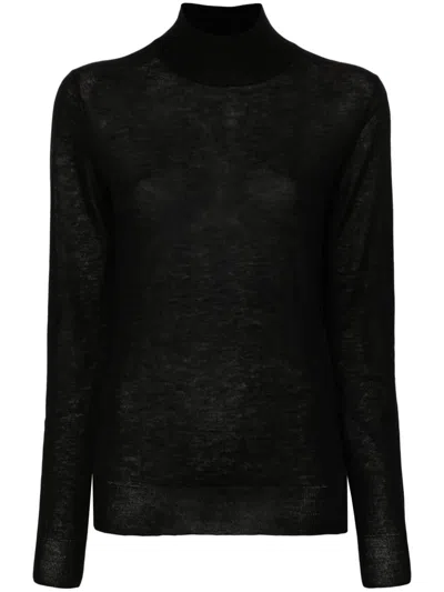 Joseph Cashmere Sweater In Black