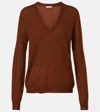 Joseph Cashmere Sweater In Brown