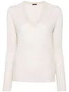 Joseph Cashmere Sweater In Neutrals