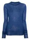 Joseph Cashmere Top In Blue