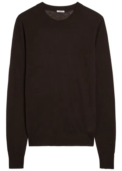 Joseph Cashmere Sweater In Brown