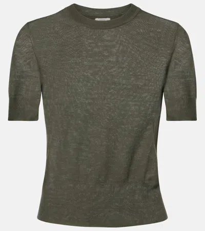 Joseph Cashmere Top In Green