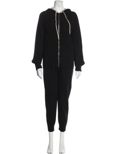 Pre-owned Joseph Cashmere Tracksuit In Black
