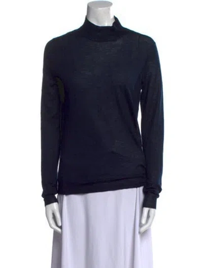 Pre-owned Joseph Cashmere Turtleneck Sweater In Black