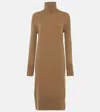 JOSEPH CASHMERE TURTLENECK SWEATER DRESS