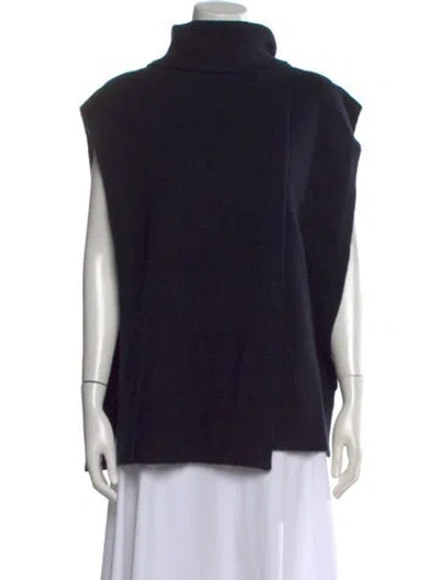 Pre-owned Joseph Cashmere Turtleneck Sweater W/ Tags In Black