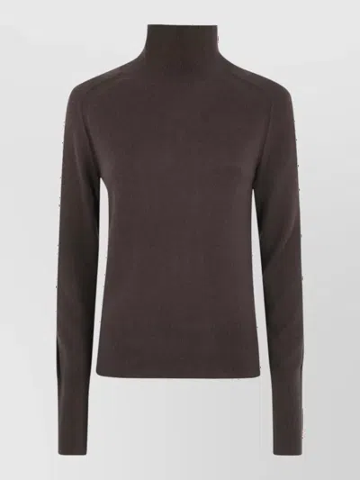Joseph Cashmere Turtleneck Sweatshirt In Gray