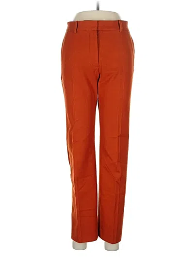 Pre-owned Joseph Casual Pants In Orange