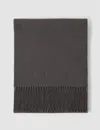 Joseph Cecile Wool Scarf In Gray