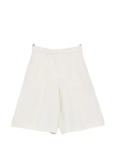 Joseph Centa Pleated Trousers In White
