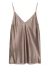 Joseph Sepia Brown Silk Blouse In Brown