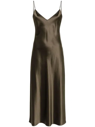 Joseph Clea Midi Dress In Green