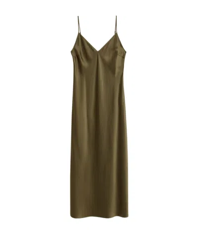 Joseph Clea Midi Dress In Green ModeSens