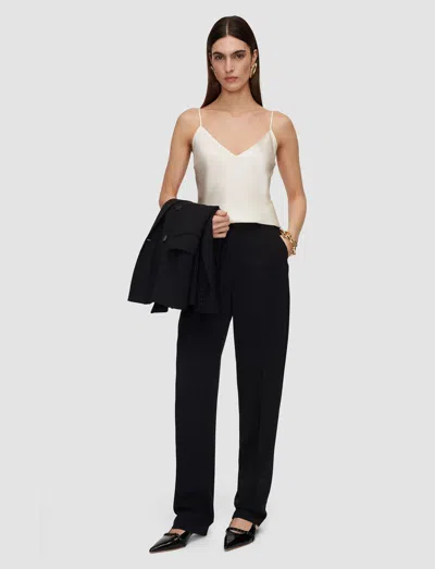 Joseph Clea Silk Satin Camisole In White