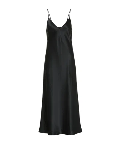 Joseph Clea Spaghetti Strap Dress In Black