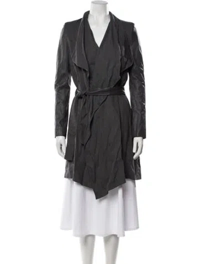 Pre-owned Joseph Coat In Grey