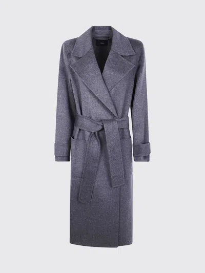 JOSEPH COAT JOSEPH WOMAN COLOR SMOKE GREY,H66971039