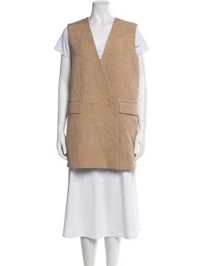 Pre-owned Joseph Coat In Neutral