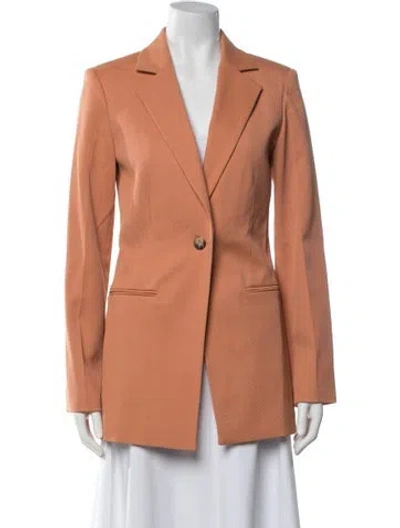 Pre-owned Joseph Coat In Orange