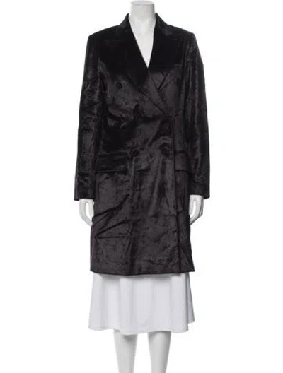 Pre-owned Joseph Coat In Purple