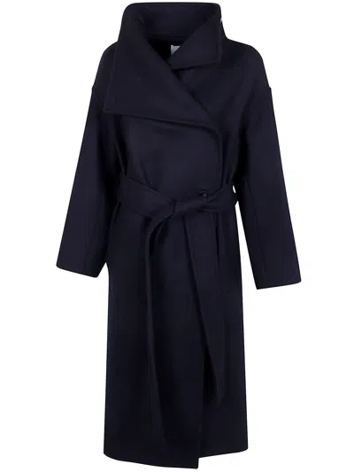JOSEPH COAT WOOL BLEND "FIORE",JF010046 0010 BLACK
