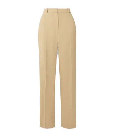 Joseph Colburn Straight-leg Casual Pants In Brown