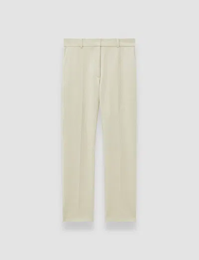 Joseph Coleman Bi-stretch Toile Trousers In Neutral