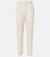 Joseph Coleman Cropped Gabardine Slim Pants In Blue