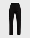 Joseph Tottenham Light Gabardine Stretch Trousers In Black