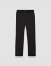 Joseph Coleman Gabardine Stretch Trousers In Black