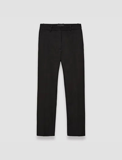 Joseph Coleman Gabardine Stretch Trousers In Black