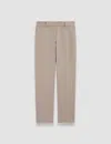 Joseph Coleman Gabardine Stretch Trousers In Escargot