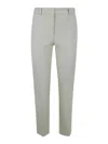 Joseph Coleman Pant Gabardine Stretch In Green