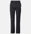 Joseph Coleman Suede Slim Pants In Black