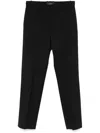 Joseph Light Gabardine Stretch Coleman Trousers In Black