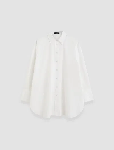 JOSEPH COMETE POPLIN COTTON SHIRT