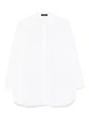 Joseph Womens White Comete Oversized Cotton Shirt In White
