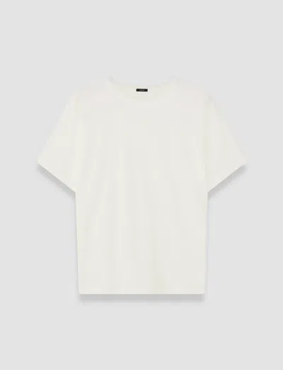 Joseph Comfort Cotton T-shirt In White