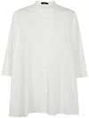 Joseph Dania Oversized Cotton-poplin Midi Shirt Dress In White
