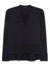 Joseph Contrasting-panel Top In Blue